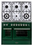 ILVE MTD-1006D-VG Green Virtuvės viryklė