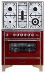 ILVE M-90PD-VG Red Stufa di Cucina