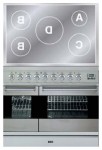 ILVE PDFI-90-MP Stainless-Steel เตาครัว