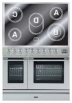 ILVE PDLE-90-MP Stainless-Steel Σόμπα κουζίνα