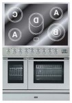 ILVE PDLE-90-MP Stainless-Steel Estufa de la cocina