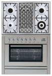 ILVE PL-90B-VG Stainless-Steel Кухненската Печка