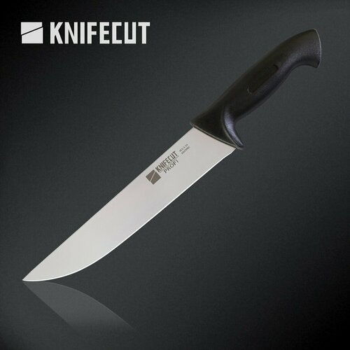 фотография Нож кухонный KNIFECUT, разделочный, для мяса, обвалочный, длина лезвия 24 см, купить за 1307 р