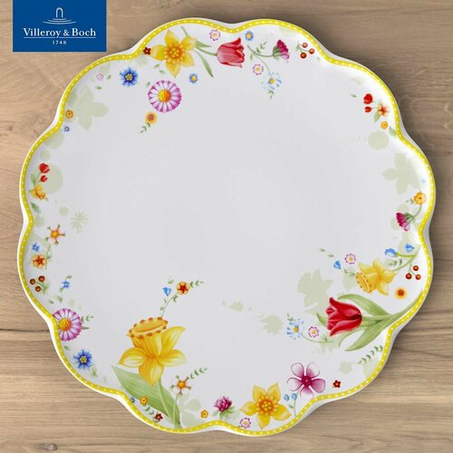 Блюдо пасхальное 33 см, Spring Awaken, Villeroy & Boch, Премиум-Фарфор фотография