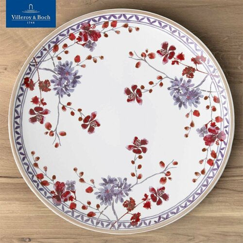 Тарелка для пиццы 32 см, Artesano Lavender, Villeroy & Boch, Премиум-Фарфор фотография