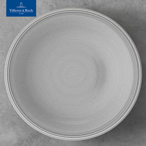 Плоская тарелка 28,5 см, Color Loop Stone, like. by Villeroy & Boch, Премиум-Фарфор фотография