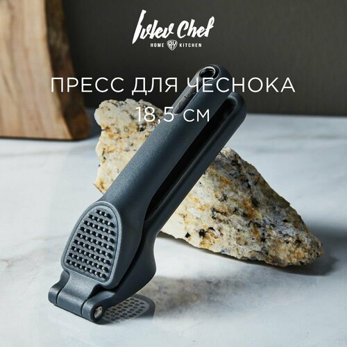 Ivlev Chef Fusion Пресс для чеснока 18,5см, пластик, нерж. сталь фотография