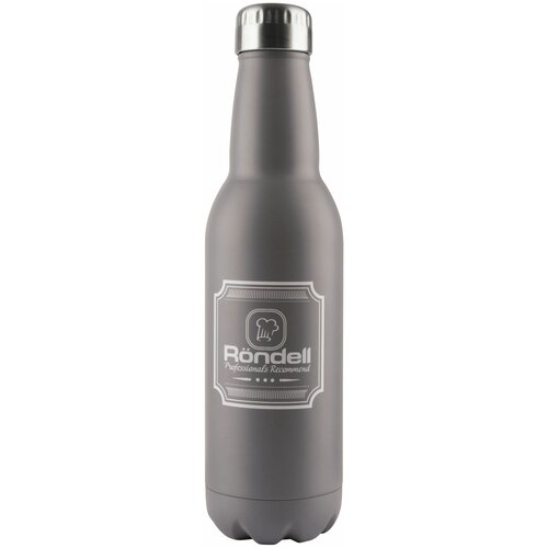 Термобутылка Rondell Bottle, 0.75 л, grey фотография