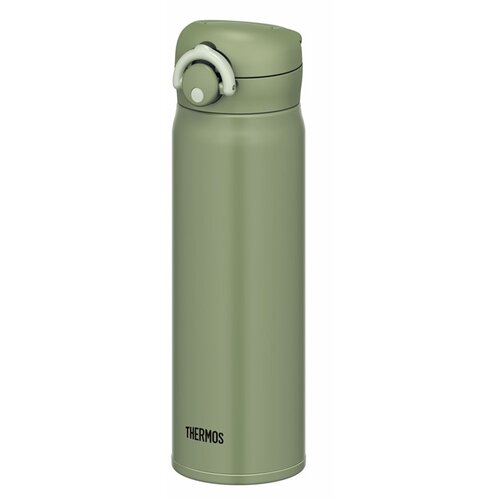 Термокружка/термос THERMOS ORIGINAL 0,6 л. JNR-601 KKI, цвет болотный, сталь 18/8 фотография