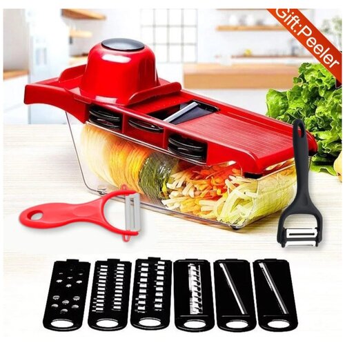 фотография Nicer-dicer 6 в 1 овощерезка тёрка ( Mandoline Slicer), купить за 615 р