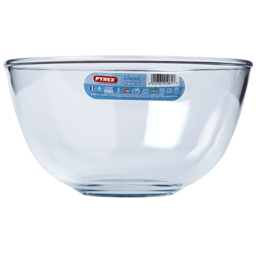 Миска Pyrex Classic 181B000 3 л,24 см,прозрачный фотография