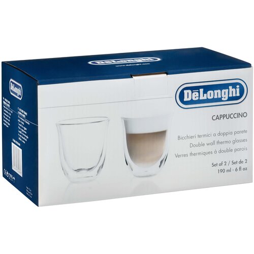 Кружка De'Longhi Cappuccino, 190 мл, 2 предм., 2 персоны фотография