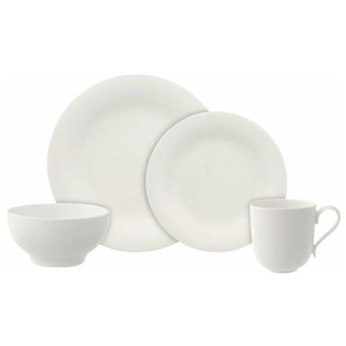 Набор посуды из 8-ми предметов New Cottage Basic Starter-Set Villeroy & Boch, Фарфор фотография