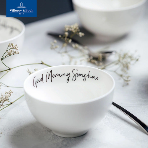 Салатник 470 мл, Good Morning, Sunshine/Доброе утро, солнце, Statement, Villeroy & Boch, Премиум-Фарфор фотография