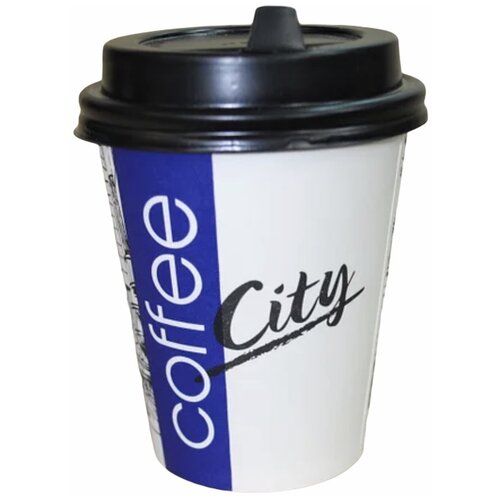 Стакан бумажный, Coffee city, 250 мл, 50 шт фотография