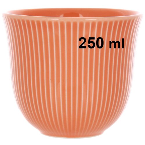 Чашка Loveramics Embossed Tasting Cup 250 мл, цвет оранжевый фотография