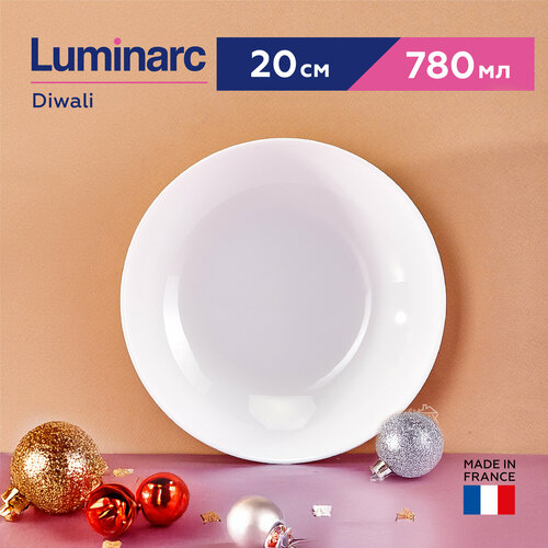 Тарелка глубокая Luminarc Diwali для супа, 20 см, 780 мл фотография