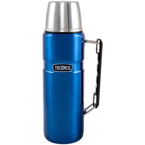 Классический термос Thermos SK-20, 1.2 л, синий фотография