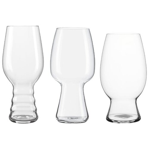 Набор бокалов Spiegelau Craft Beer Glasses Tasting Kit 4991693, 540 мл, 3 шт., бесцветный фотография