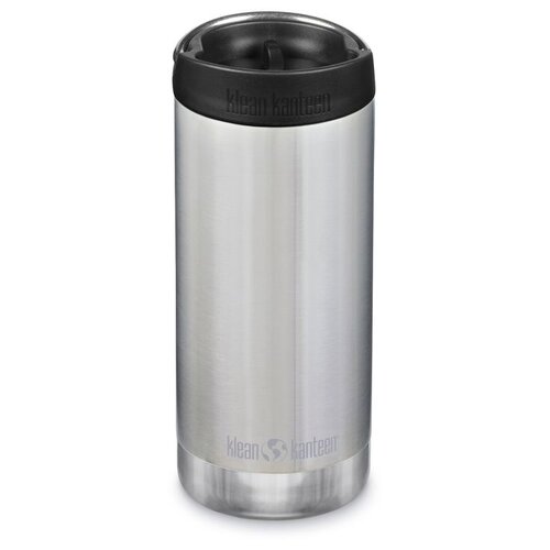 Термокружка Klean Kanteen TKWide Cafe Cap 12oz, 0.36 л, brushed stainless фотография