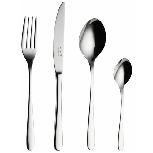 Набор столовых приборов из 24-х предметов New Fresh Basic Besteck Cutlery set VIVO Villeroy & Boch Group, Нержавеющая сталь фотография