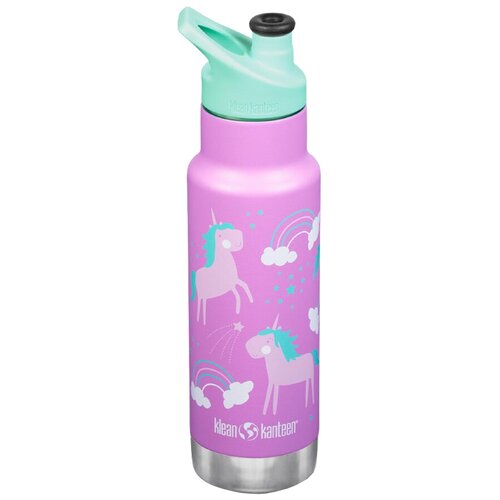 Термобутылка Klean Kanteen Insulated Kid Classic Narrow, 0.36 л, unicorns фотография