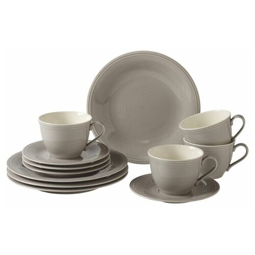 Villeroy & Boch Кофейный сервиз, 12 предметов, Color Loop Stone Vivo Villeroy & Boch фотография