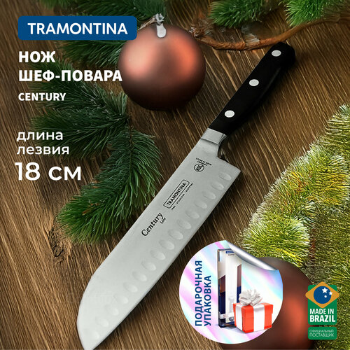 Шеф нож Tramontina Century кухонный для мяса, лезвие 18 см фотография