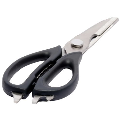 Ножницы кухонные HuoHou Hot Kitchen Scissors, кухонные, 8x9 см, 22x4x9 см, черный фотография