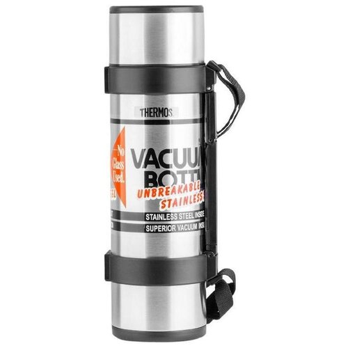 Классический термос чаша Thermos NCB, 1.2 л, стальной/черный фотография