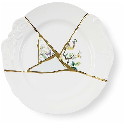 фотография Тарелка Seletti Kintsugi, фарфор, 09612, Италия, купить за 13500 р